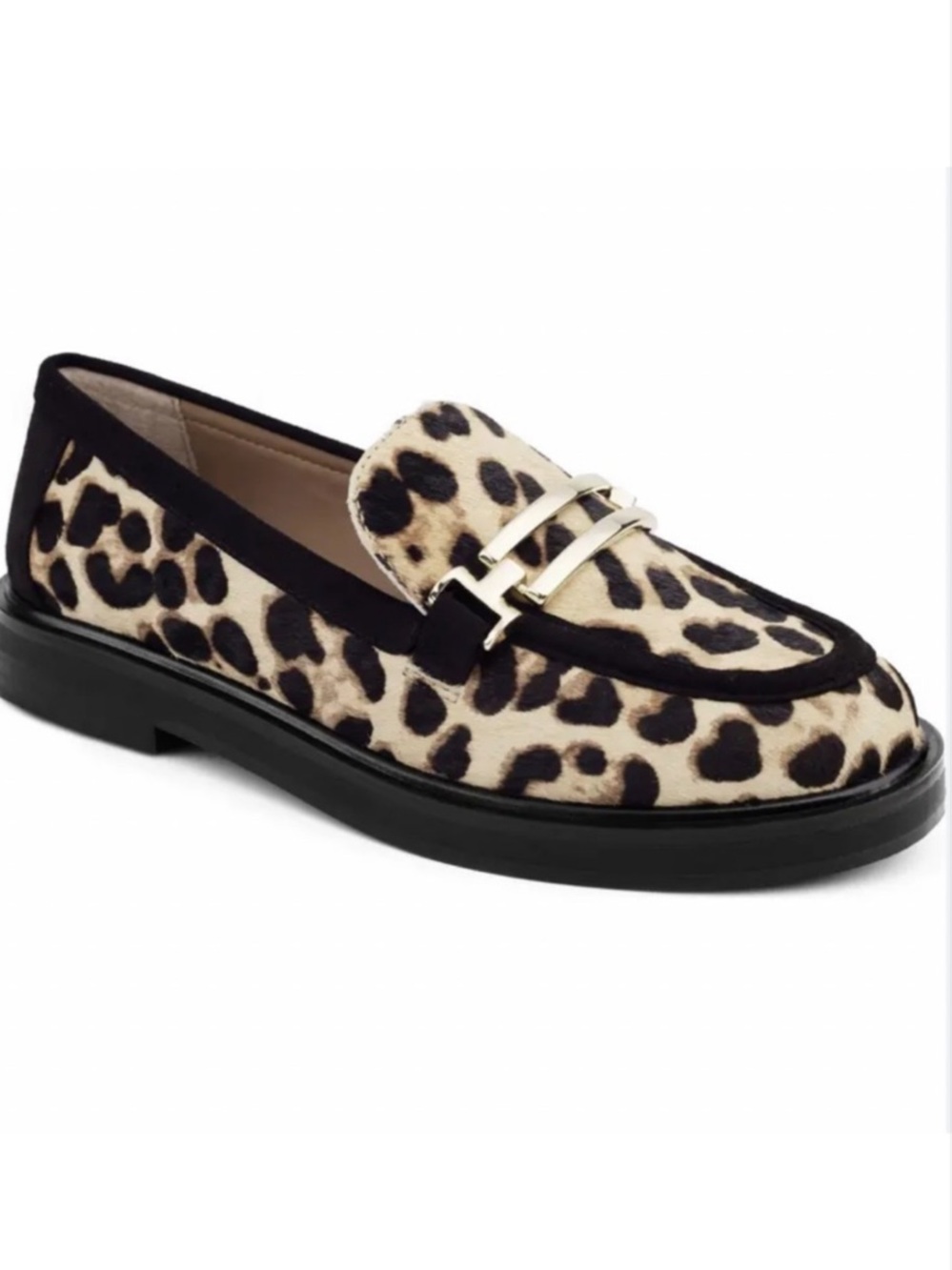 Me Too Fenix Genuine Calf Hair Loafers